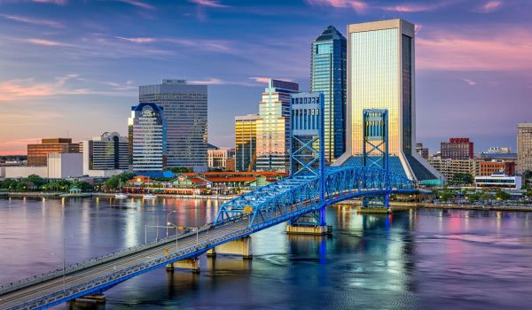 JAX Jacksonville Florida Skyline Jacksonville Florida Skyline
