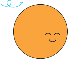 smile circle face smile circle face