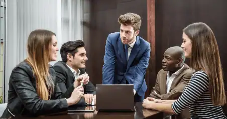 business communication image