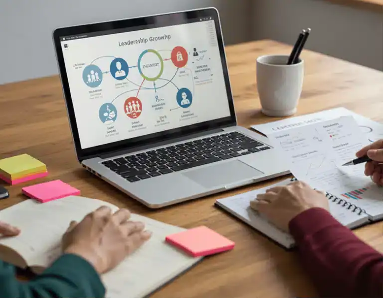 A group of managers and team leaders, ideal participants for The Five Behaviors program.