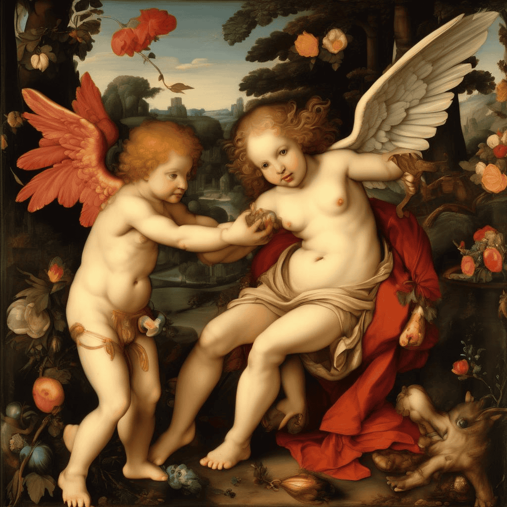 Venus and Cupid – Lucas van Leyden