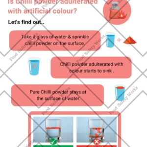 Chili Powder Adulteration Test(Artificial colour)