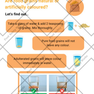 Grain Adulteration Test (Artificial Colour)