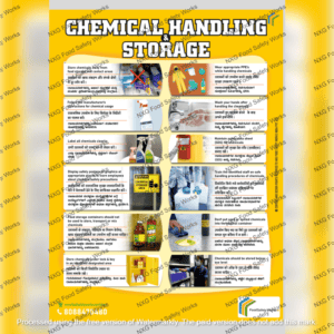 Proper chemical handling and storage procedures for workplace safety.