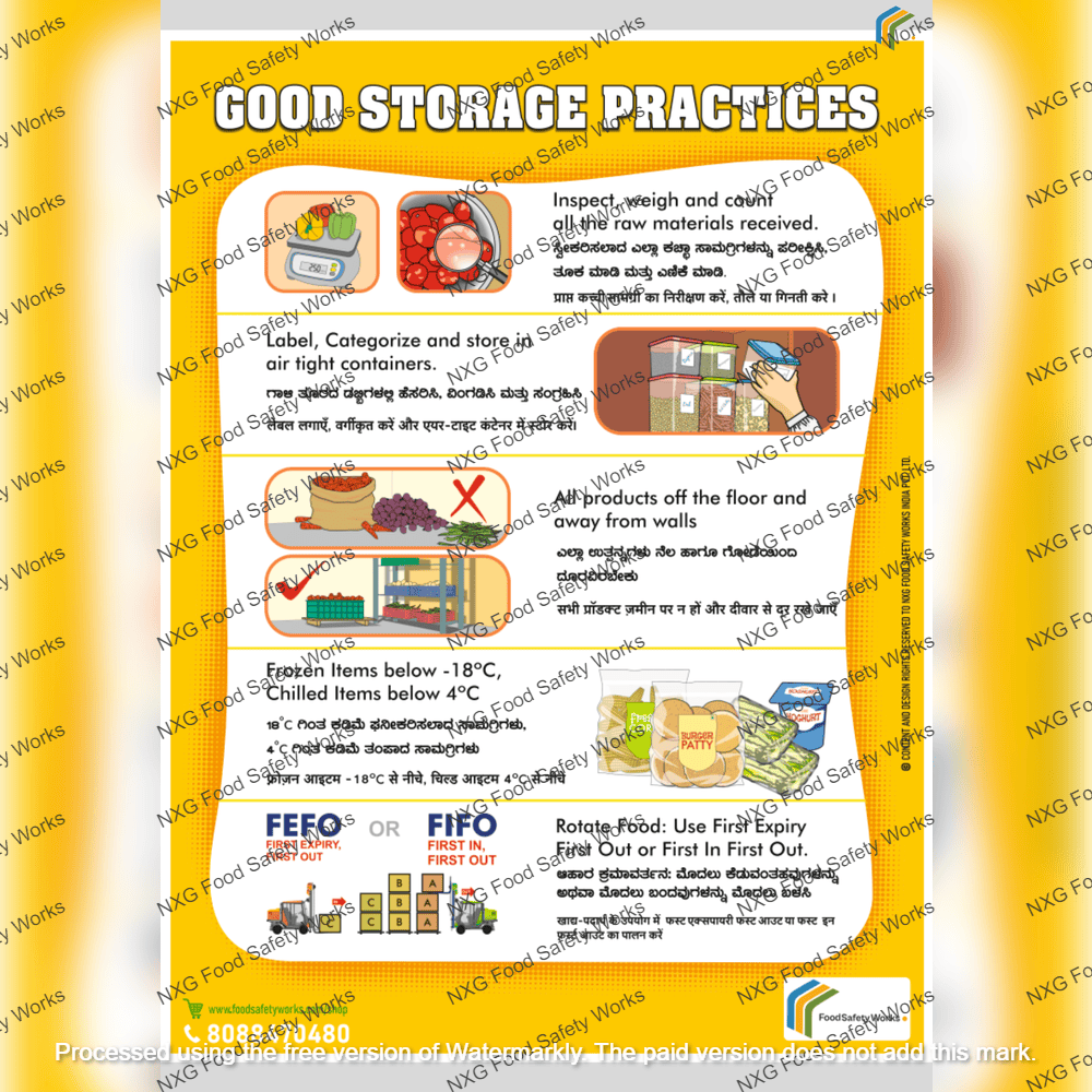 Good Storage Practices Poster
