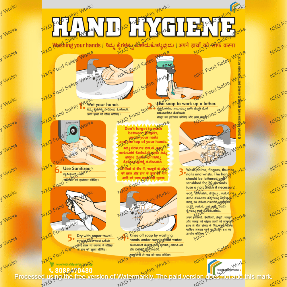 Hand Wash Poster