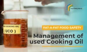 Management of used Cooking Oil