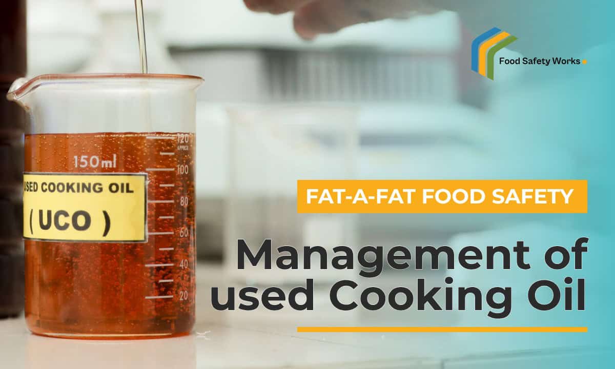 Management of used Cooking Oil