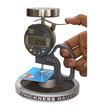 Calliper thickness gauge - the Role of Packaging in Product Quality