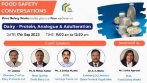 Food Safety Conversations - Dairy: Protein, Analogue & Adulteration