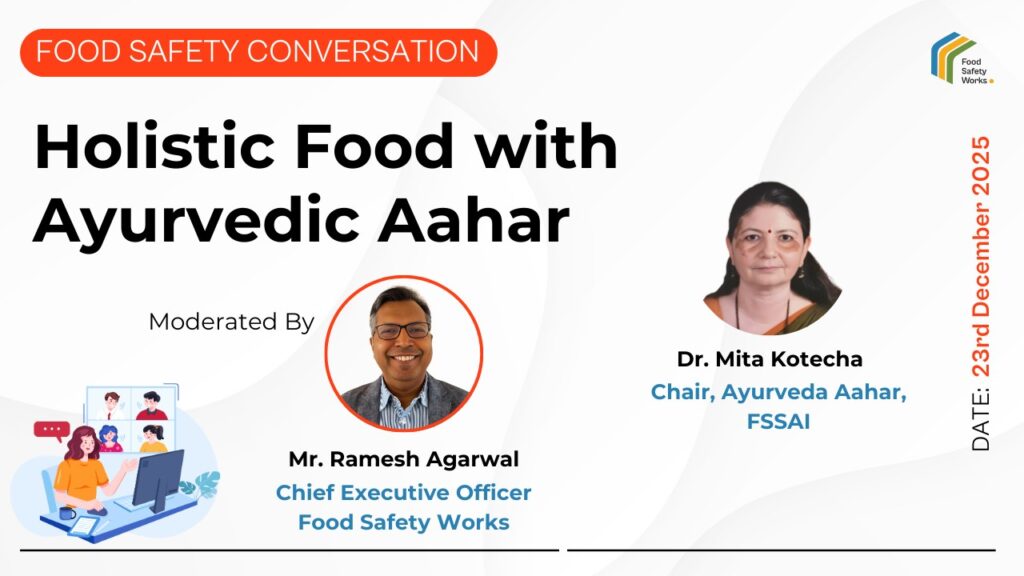 In this context, the session proved essential for professionals engaged in food safety, regulatory affairs, nutrition, and product development who sought deeper insight into the convergence of traditional wisdom and modern science.