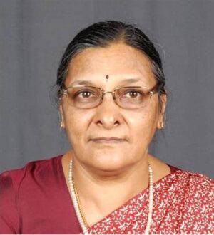 Professional Indian woman in traditional attire promoting food safety and hygiene.