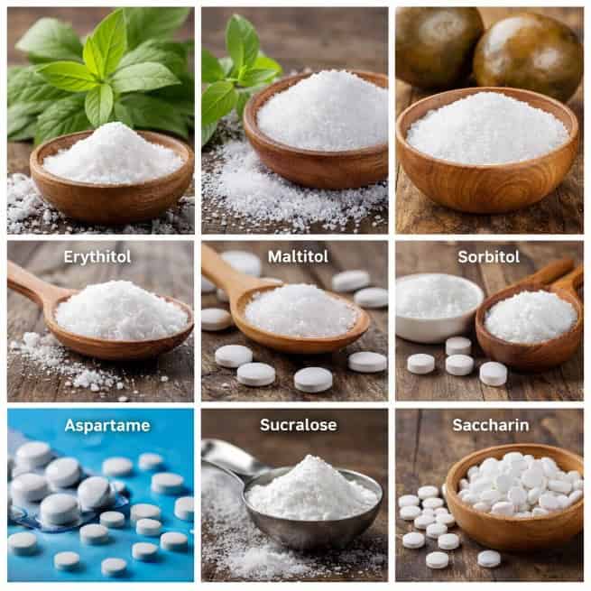 Types of Sweeteners