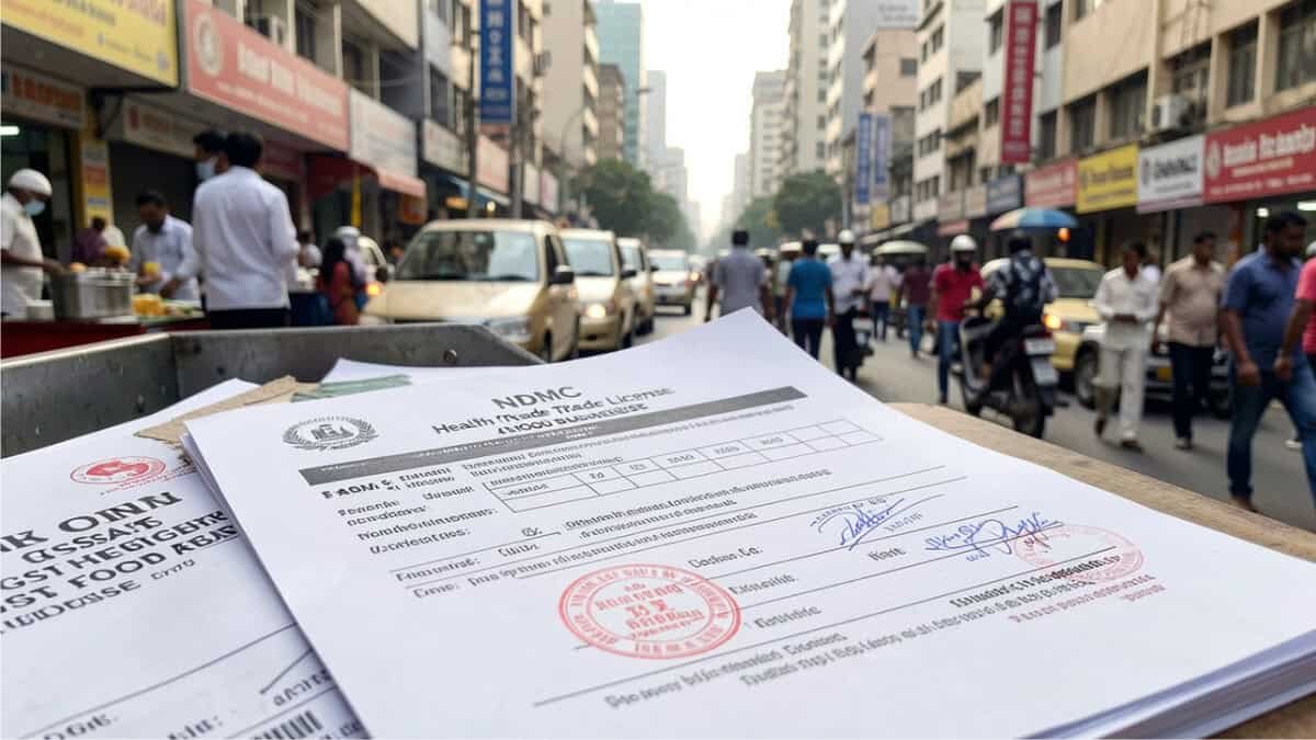 NDMC Grants Deemed Health Trade License to FSSAI & GST Registered Food Businesses