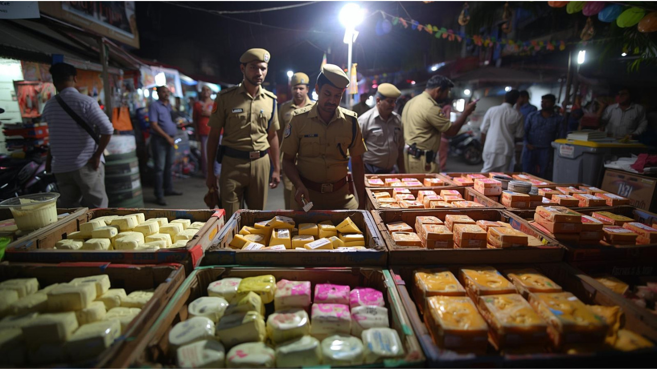 Over 2,000 Kg Adulterated Paneer & Khoya Seized in Uttar Pradesh Ahead of Holi Crackdown
