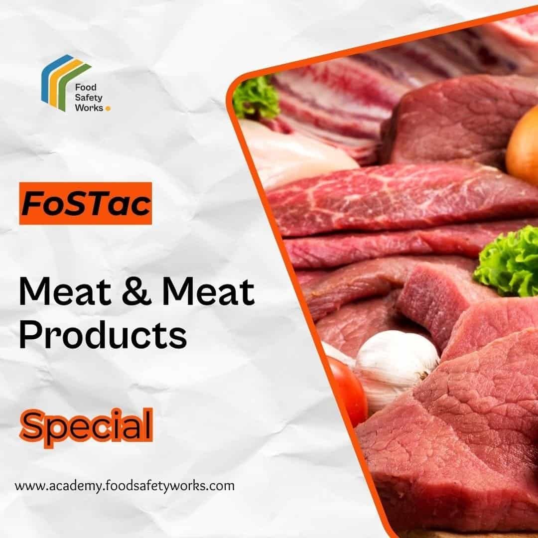 Food Safety Works FoSTaC meat and meat products training session.