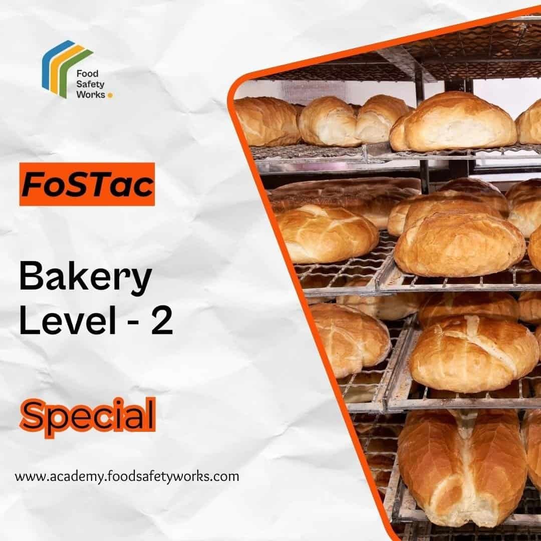 Bakery Food Safety Works: Level 2 training for bakery staff on hygiene and safety practices.