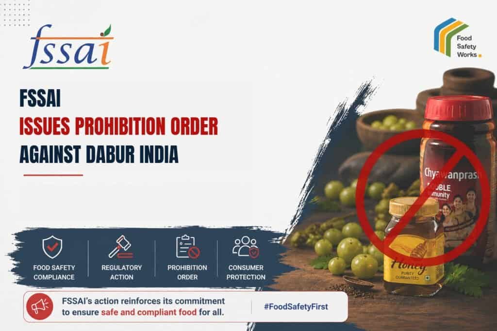 FSSAI prohibition order against Dabur India over misleading 100% claims