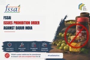 FSSAI prohibition order against Dabur India over misleading 100% claims