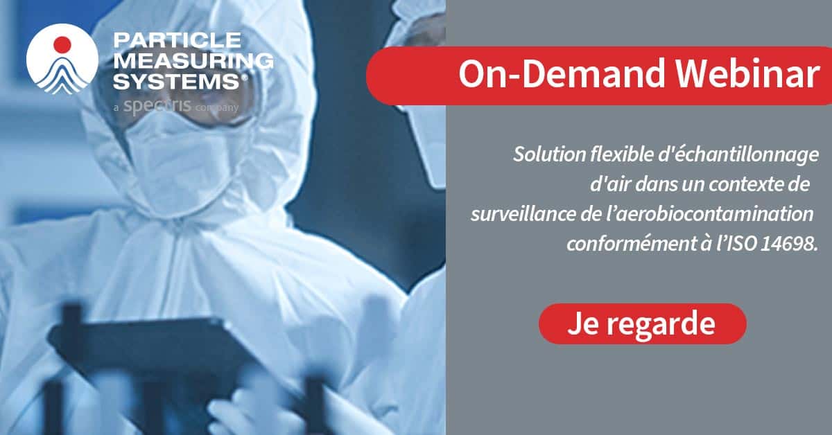Solution flexible d&rsquo;échantillonnage d&rsquo;air dans un contexte de  surveillance de l’aerobiocontamination Conformément à l’ISO 14698