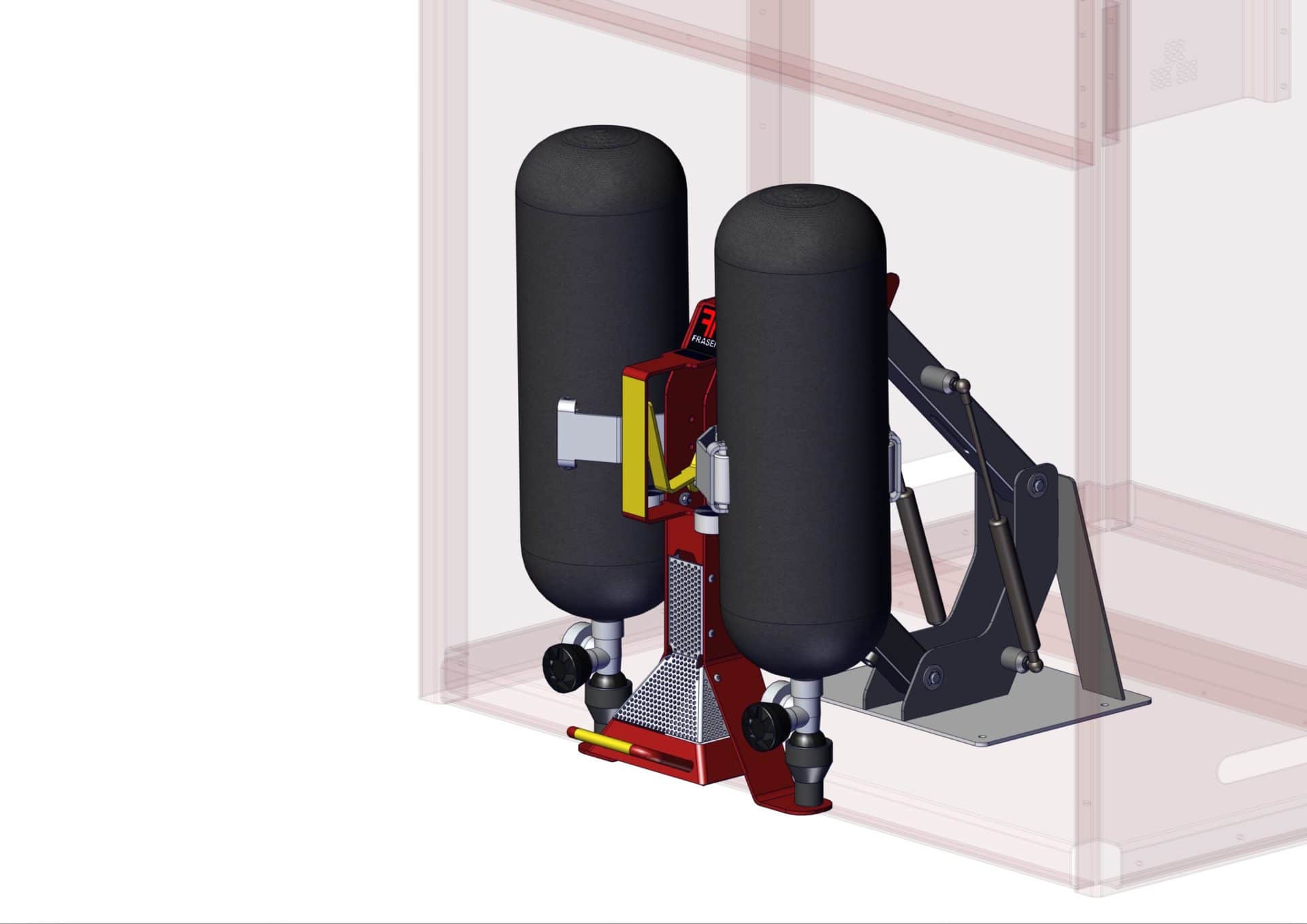 BA Cylinder Drop Down Unit - Fraser Engineering