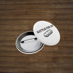 Battle for DC Button – Free DC Sub Sandwich Protest Pin Badge