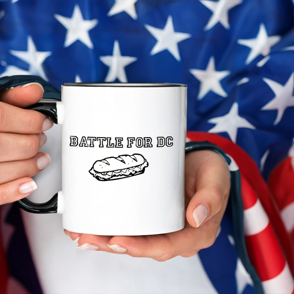 Battle for DC Mug – Free DC Sub Sandwich Protest Coffee Cup