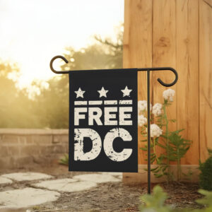 Free DC Activist Flag – Equality & Representation Banner