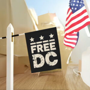 Free DC Activist Flag – Equality & Representation Banner