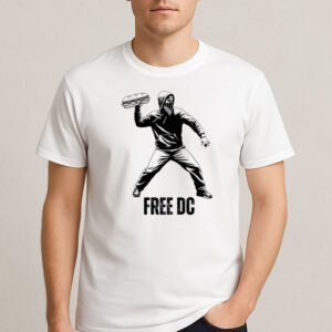 Free DC Banksy Inspired Shirt – Statehood Advocate Protest Tee