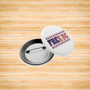 Free DC Button – Washington D.C. Statehood Protest Pin