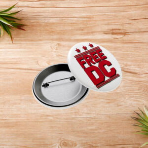 Free DC Button – Washington DC Statehood Equality Pin Badge