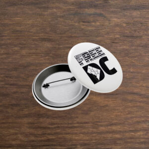 Free DC Button – Washington DC Statehood Pin Badge