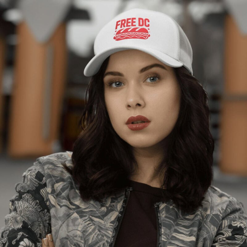 Free DC Dad Cap – Embroidered Sub Sandwich Protest Baseball Hat