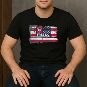 Free-DC-Distressed-American-Flag-Shirt-–-86-47-Protest-Tee