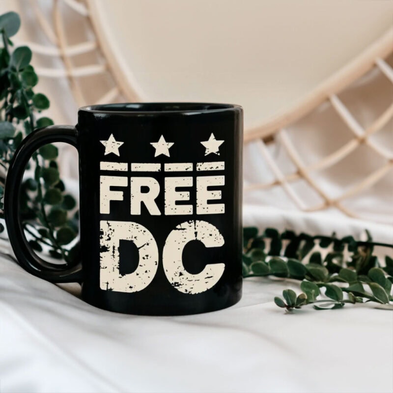 Free DC Equality Mug – Protest & Democracy Ceramic Cup
