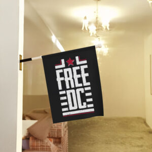 Free DC Flag – Distressed Resist Bold Activist Protest Banner