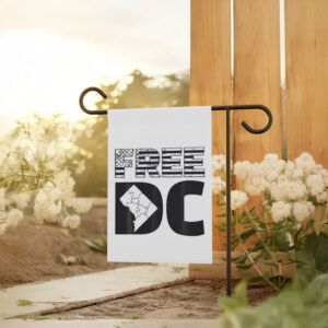 Free DC Flag – Washington D.C. Statehood USA Protest Banner