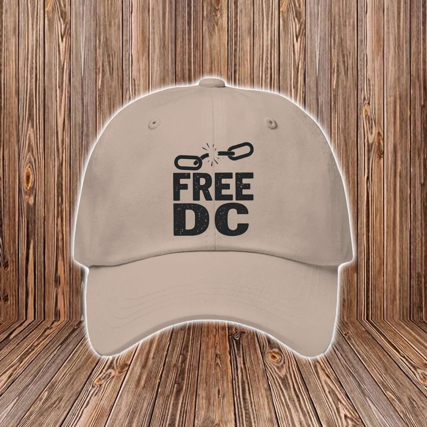 Free DC Hat – Broken Chain Equality Protest Baseball Cap