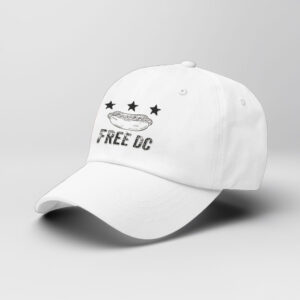Free DC Hat – Hot Dog Protest Equality Baseball Cap with Stars