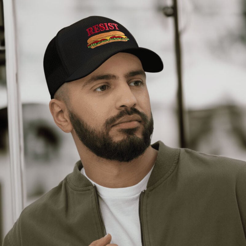 Free DC Hat – Resist Sub Sandwich Embroidered Protest Cap