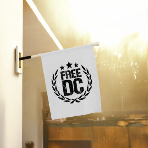 Free DC Political Flag – Laurel Wreath Equality Protest Flag