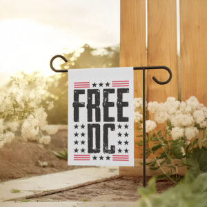 Free DC Political Flag – Resist Federal Overreach Activist Banner