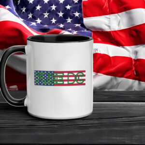 Free DC Political Mug – American Flag Equality Protest Cup