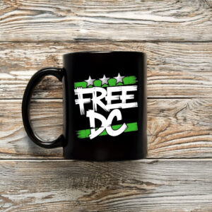 Free DC Political Mug – Equality & Justice Movement Ceramic Cup