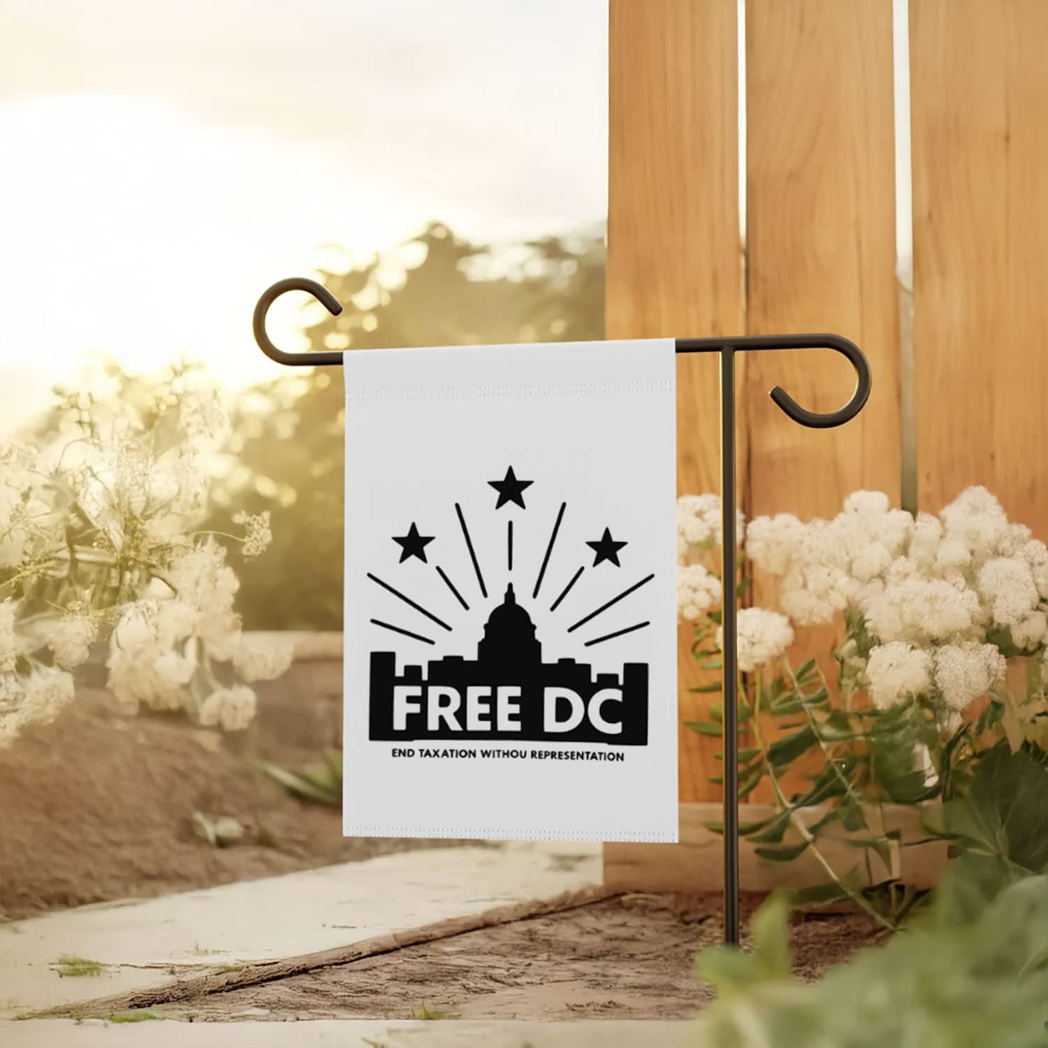 Free DC Political Protest Flag – End Taxation Without Representation ...
