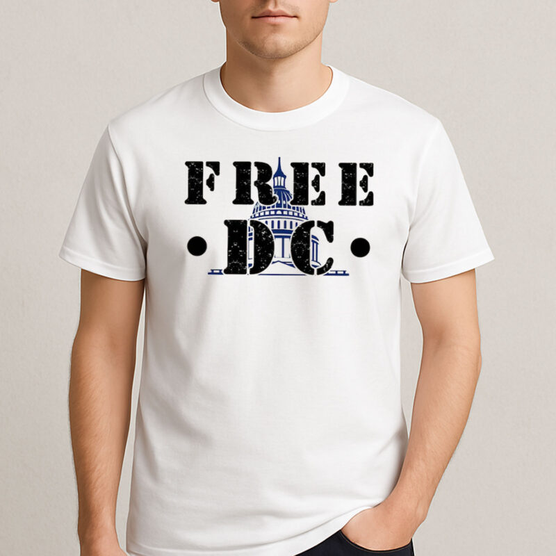 Free DC Political Shirt – Capitol Building Graphic Activist Tee