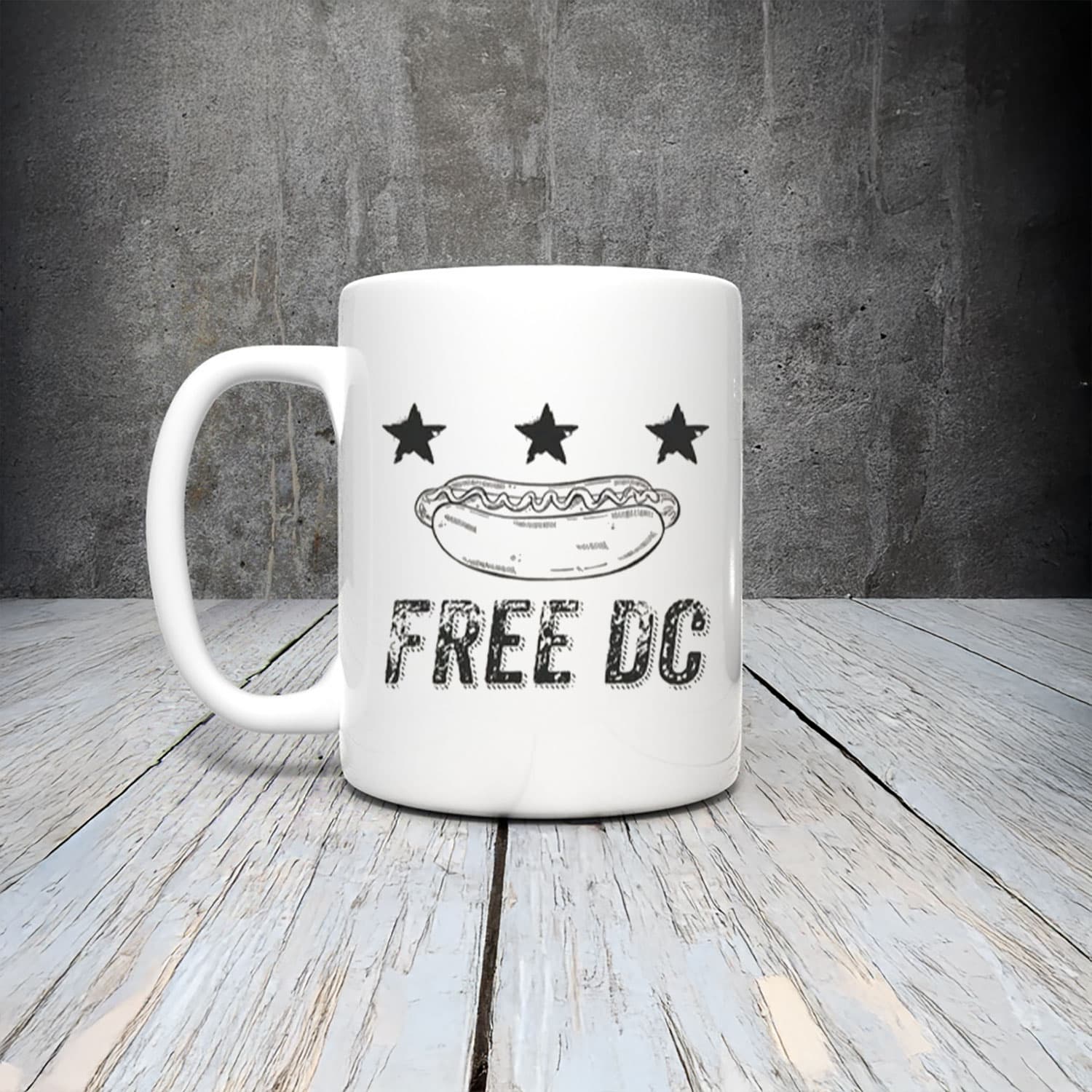 Free DC Protest Mug – Resist Federal Overreach Equality Coffee Cup