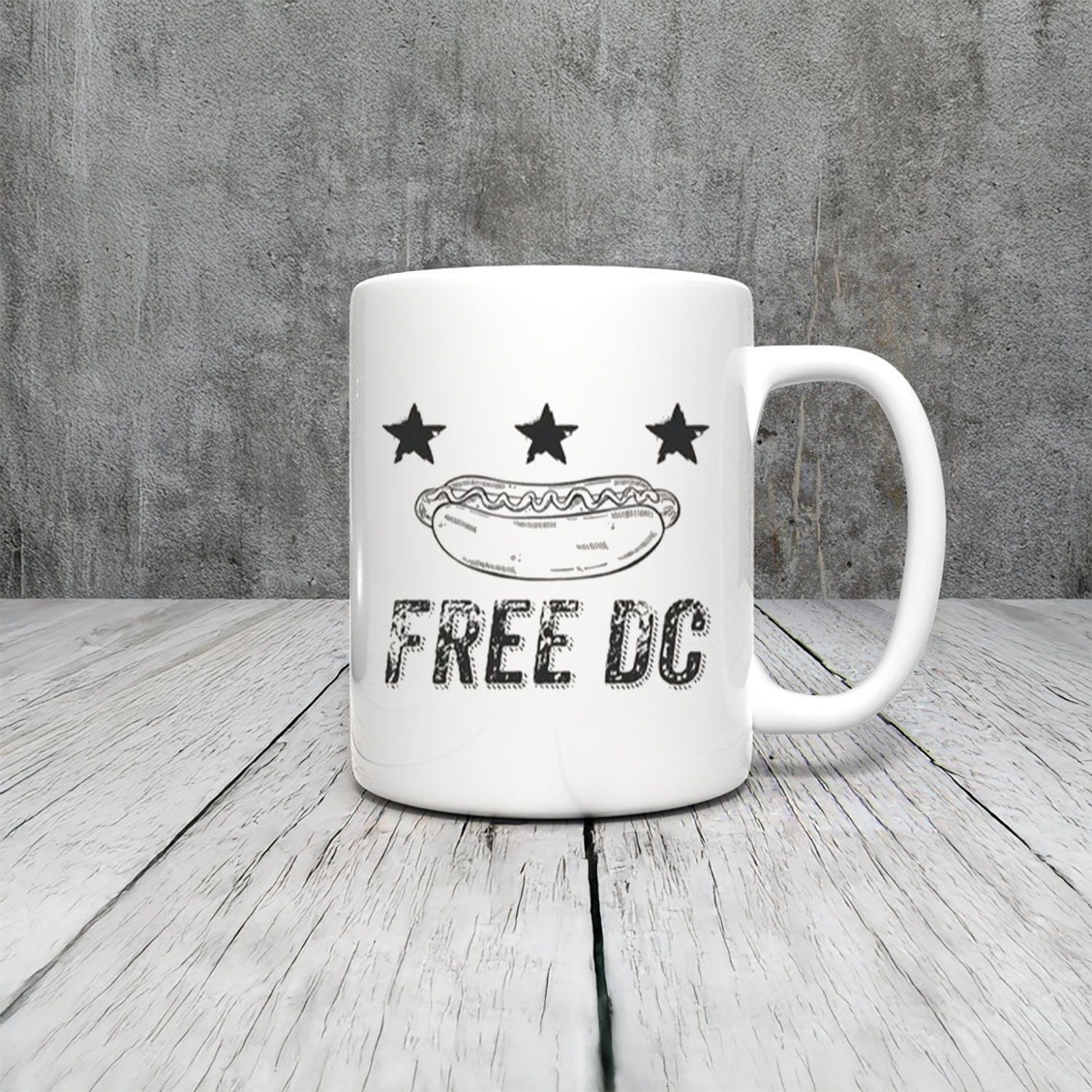 Free DC Protest Mug – Resist Federal Overreach Equality Coffee Cup