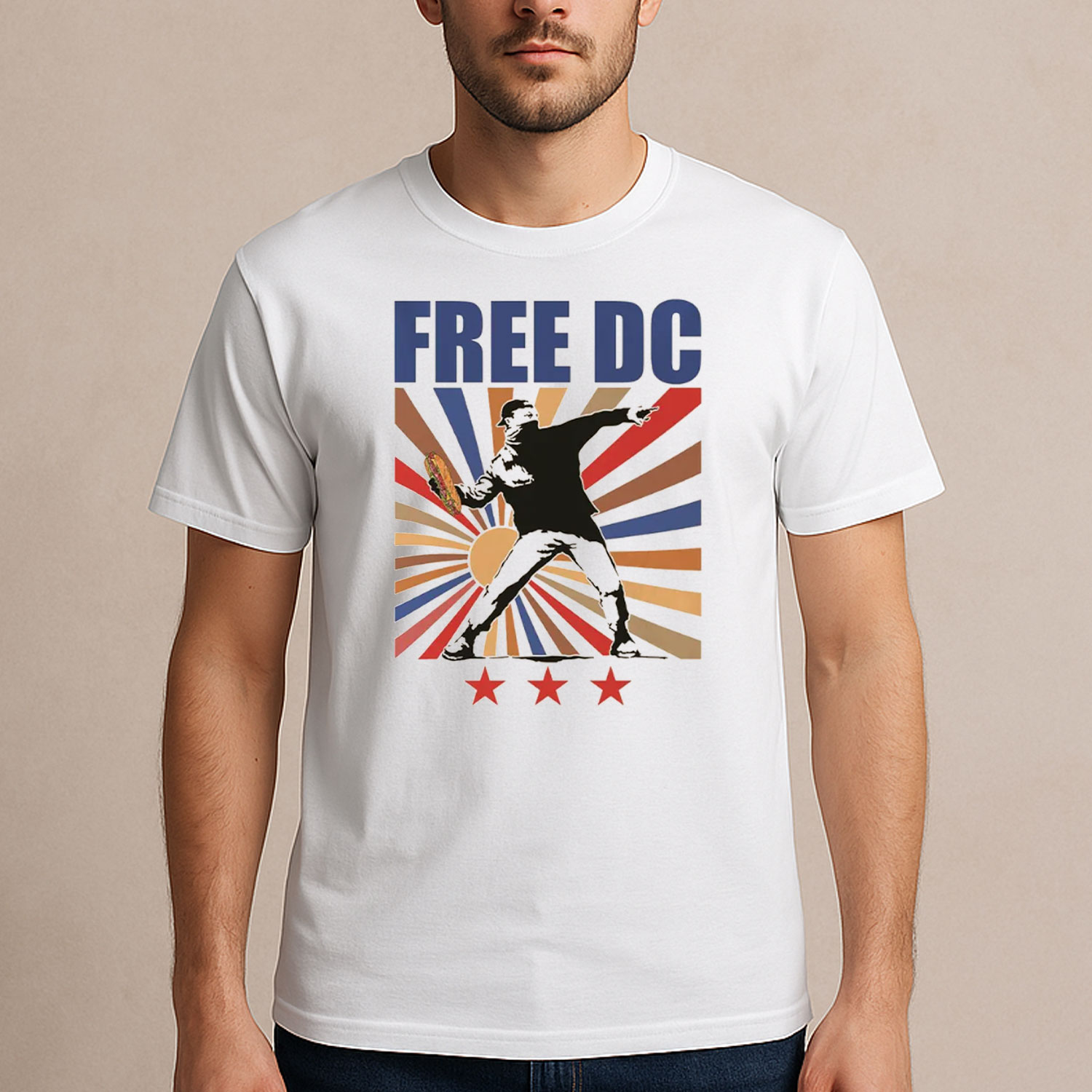 Free DC Protest Shirt – Activist Statehood Graphic Tee